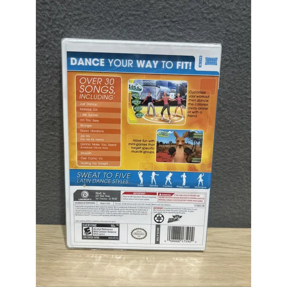 Gold's Gym Dance Workout (Nintendo Wii, 2010) New Sealed